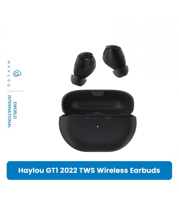 Haylou GT1 2022 TWS Wireless Dual-Mastrer Earbuds 20h Battery Magnetic Body  AAC Audio